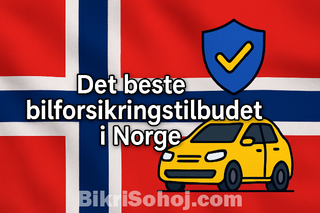 Det beste bilforsikringstilbudet i Norges bikrishoj